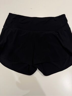 lululemon athletica Black Athletic Skirt-Shorts